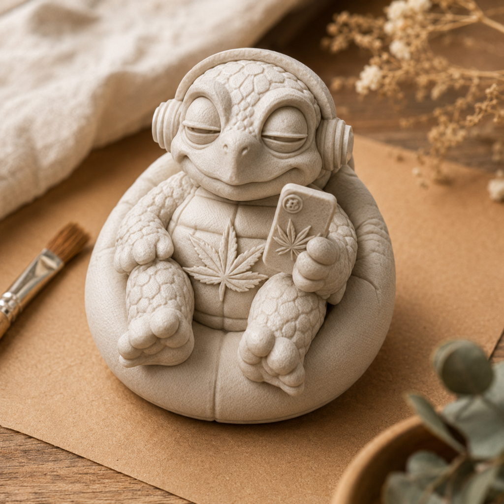Shellax Nala – Schildkrötenfigur als Geschenkidee für DIY-Fans, Ansicht 4.