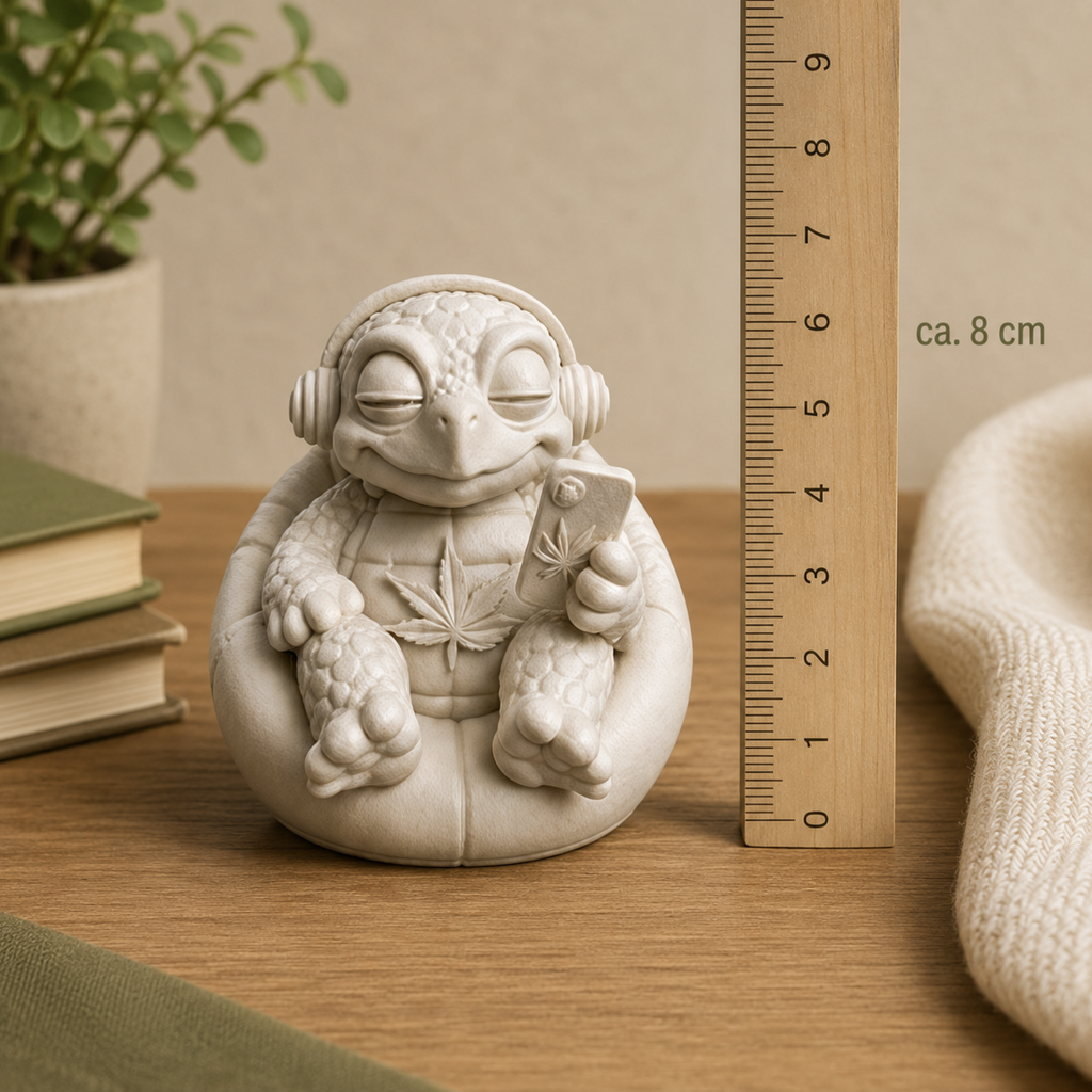 Shellax Nala – weiße PLA+ Figur zum Bemalen und Sammeln, Ansicht 5.