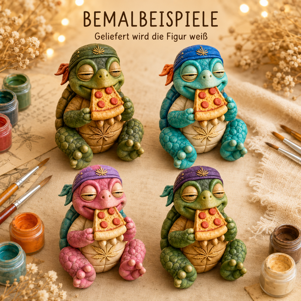 Shellax Lilli – DIY-Figur zum Bemalen mit sichtbarer 3D-Druck-Optik, Ansicht 8.