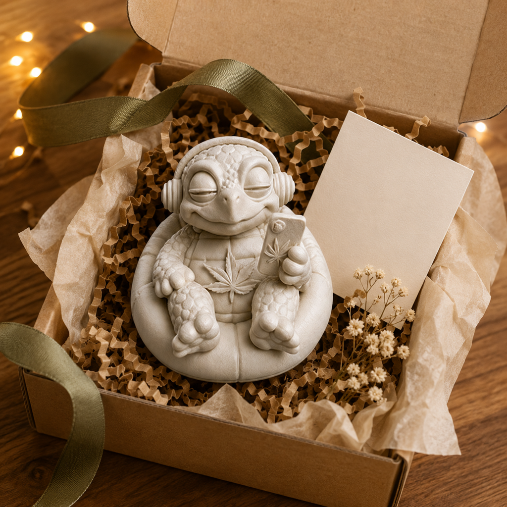 Shellax Nala – kreative Bemal- und Dekoidee für eine weiße Shellax Figur, Ansicht 9.