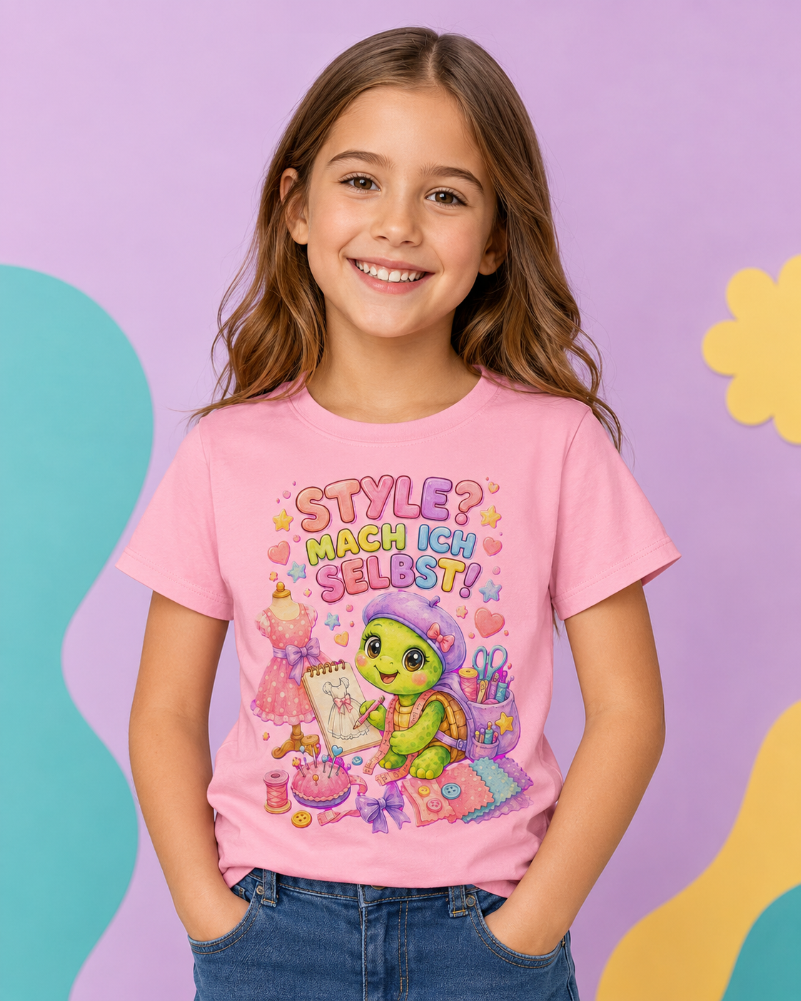 Kinder-T-Shirt für kleine Designerinnen