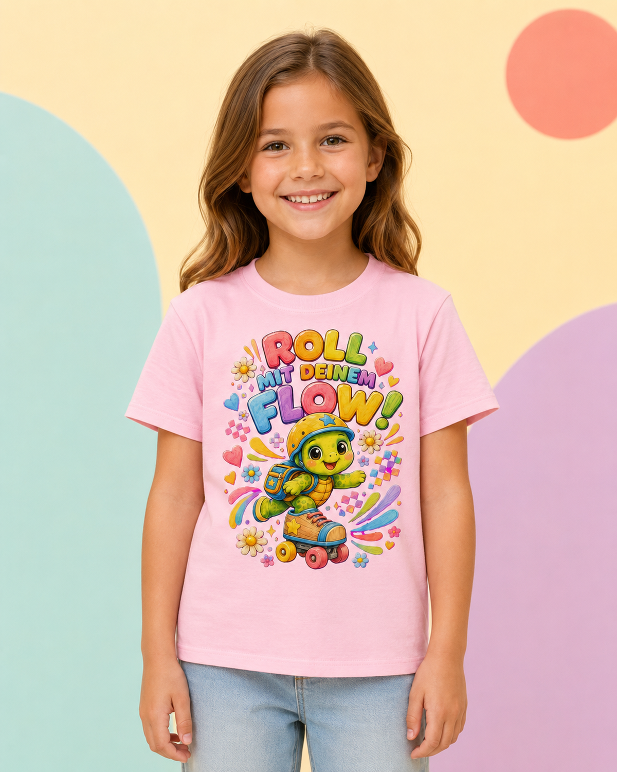 Kinder T-Shirts | Roll mit deinem Flow