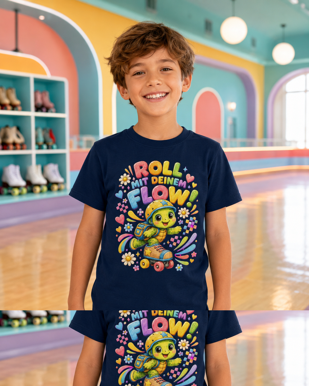 Kinder T-Shirts | Roll mit deinem Flow
