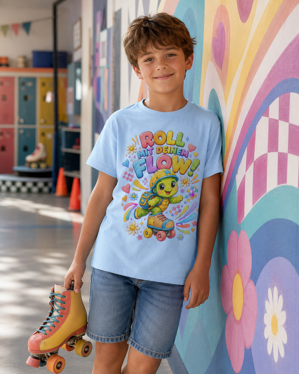Kinder T-Shirts | Roll mit deinem Flow