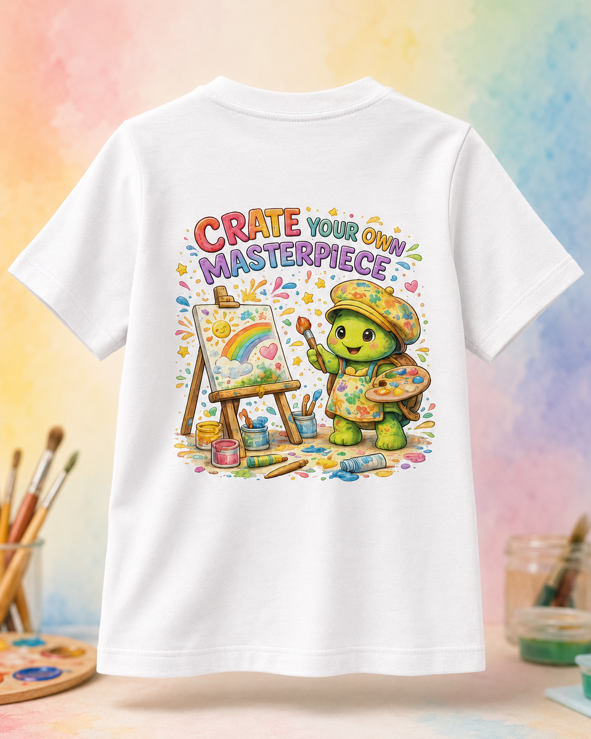 Kinder T-Shirts mit Backprint | Create Your Own Masterpiece