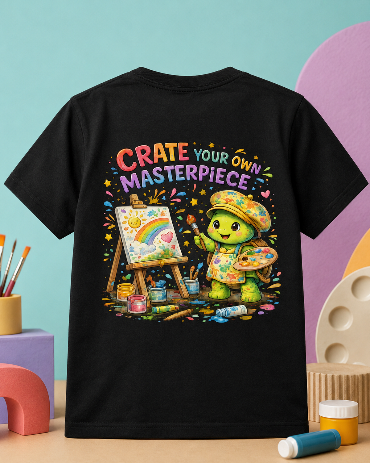 Kinder T-Shirts mit Backprint | Create Your Own Masterpiece