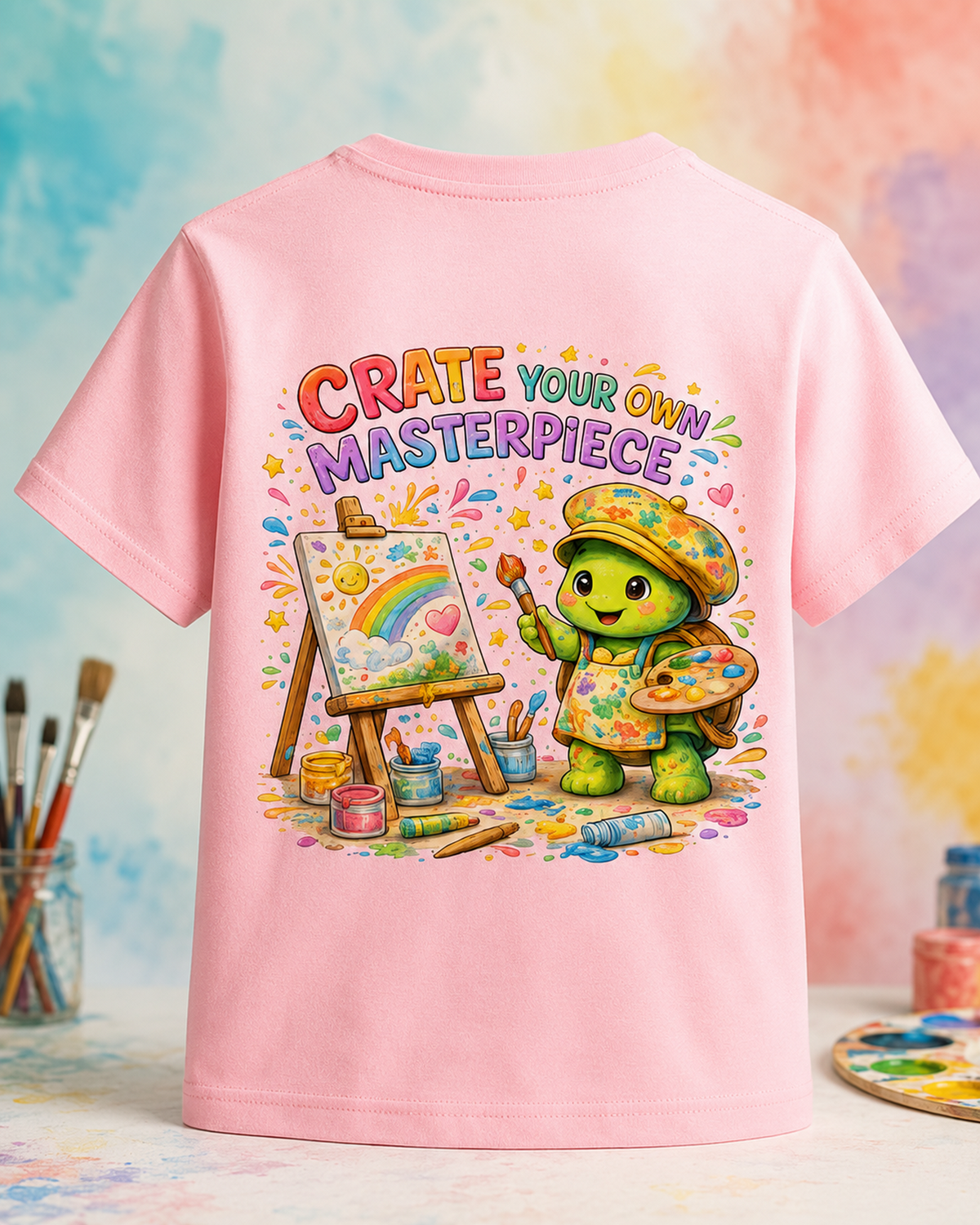 Kinder T-Shirts mit Backprint | Create Your Own Masterpiece