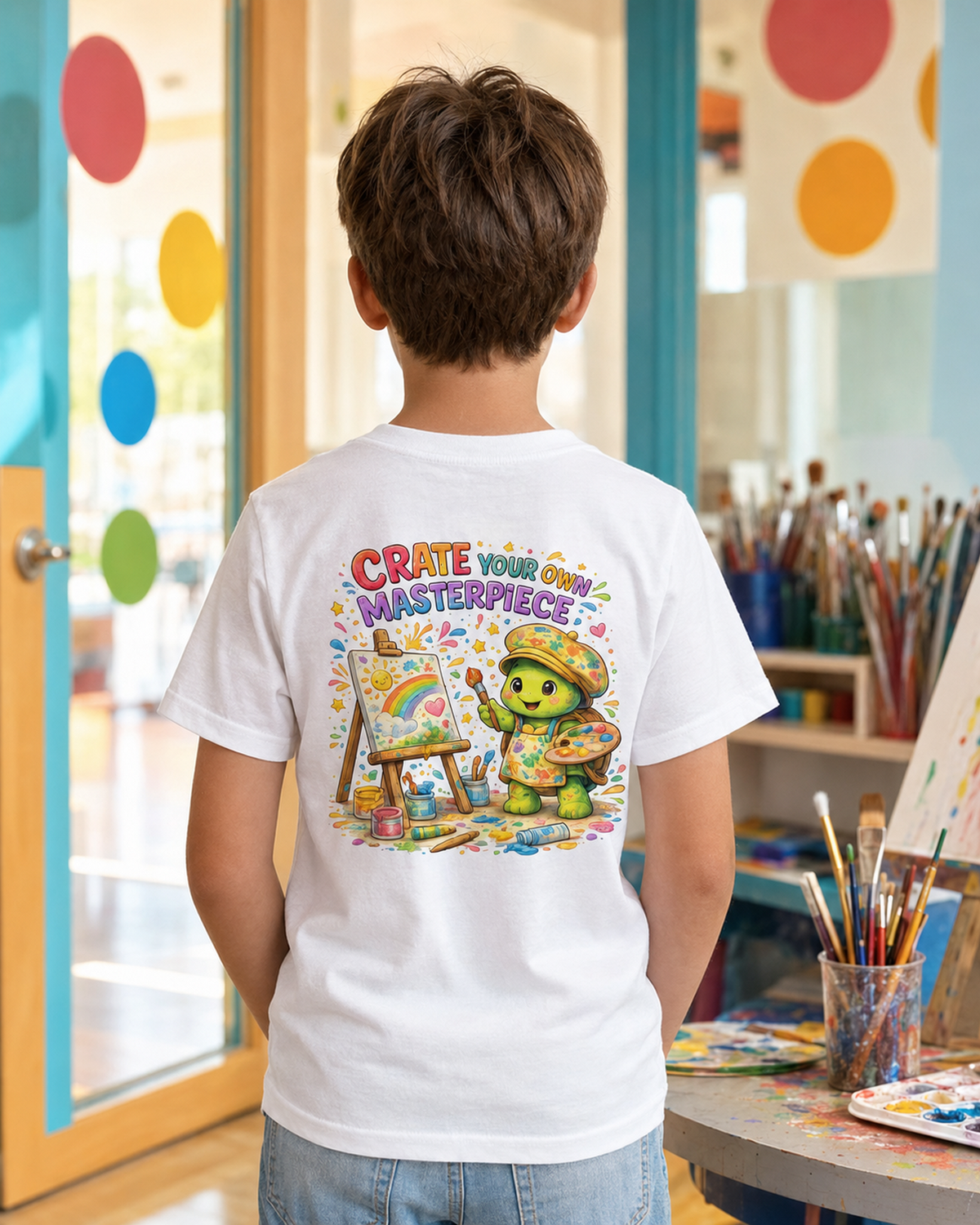 Kinder T-Shirts mit Backprint | Create Your Own Masterpiece